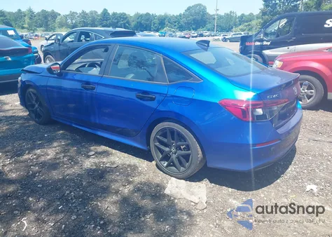 2022 Honda Civic Sport z USA, uszkodzony, nr VIN 2HGFE2F53NH610344